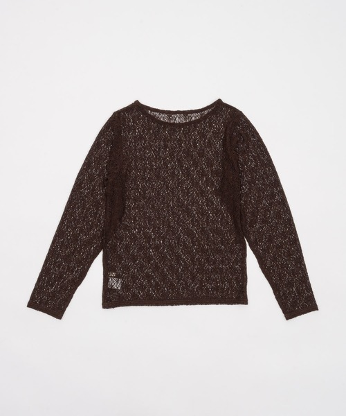nuance sheer tops/ニュアンスシアートップス（Tシャツ/カットソー