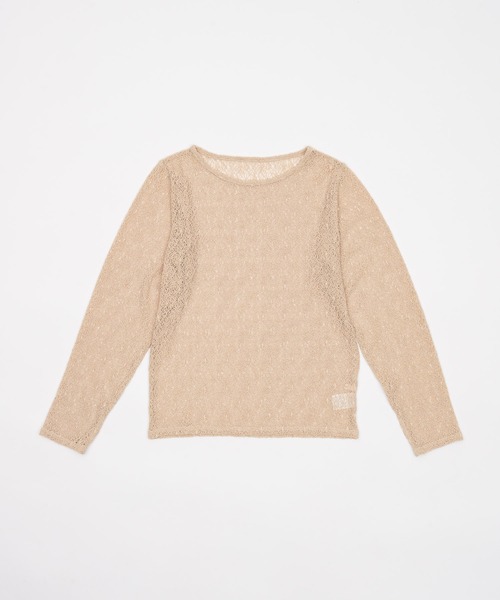nuance sheer tops/ニュアンスシアートップス（Tシャツ/カットソー