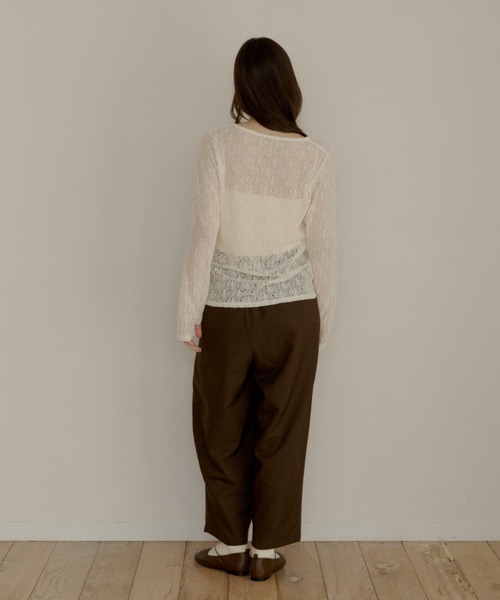 nuance sheer tops/ニュアンスシアートップス（Tシャツ/カットソー