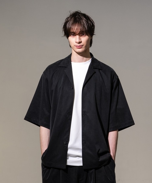 CITY TOKYO/シティートーキョー】Urban cupro ｼｬﾂｼﾞｬｹｯﾄ（シャツ