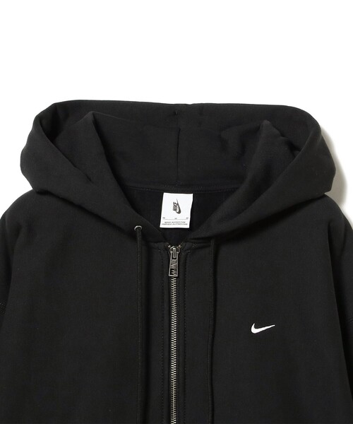 NIKE(ナイキ)の「NIKE / Full-Zip Fleece Hoodie(パーカー・メンズ・ブラック・M/L/XL)」の3枚目の写真