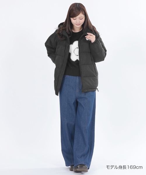 ロゴダウンパーカ ブルゾン（ダウンジャケット/コート）｜MARY QUANT