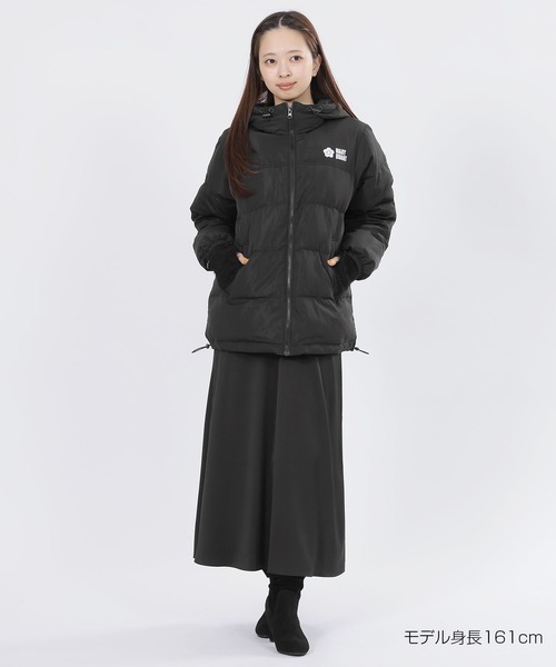 MARY QUANT（マリークワント）の「ロゴダウンパーカ ブルゾン（ダウン
