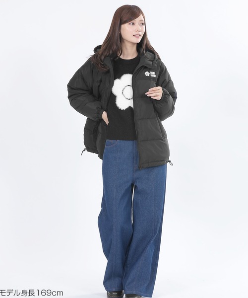 MARY QUANT（マリークワント）の「ロゴダウンパーカ ブルゾン（ダウン