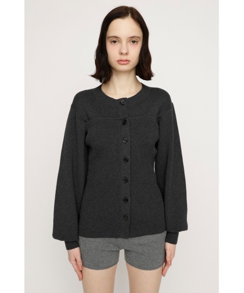 SLY(スライ)の「TUBE & CD 2P TOPS キャミカーデ ツーピー トップス 春服(アンサンブル・レディース・杢グレー/ベージュ・FREE)」の6枚目の写真