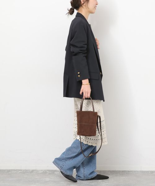 JOURNAL STANDARD relume（ジャーナルスタンダード　レリューム）の「ダブルフロントブレザー（テーラードジャケット・レディース・ネイビー・38/36）」の10枚目の写真