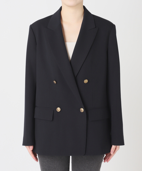 JOURNAL STANDARD relume（ジャーナルスタンダード　レリューム）の「ダブルフロントブレザー（テーラードジャケット・レディース・ネイビー・38/36）」の16枚目の写真