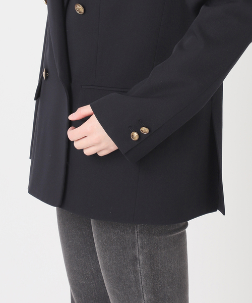 JOURNAL STANDARD relume（ジャーナルスタンダード　レリューム）の「ダブルフロントブレザー（テーラードジャケット・レディース・ネイビー・38/36）」の2枚目の写真