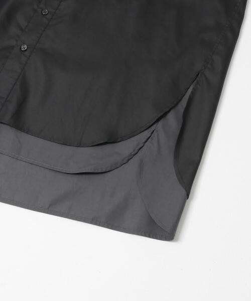 SENSE OF PLACE by URBAN RESEARCH(センスオブプレイスバイアーバンリサーチ)の「レイヤードレギュラーカラーシャツ(シャツ/ブラウス・メンズ・ライトブルー/チャコールグレー/ホワイト・MEDIUM/LARGE)」の7枚目の写真