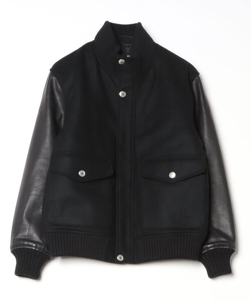 CRIMIE（クライミー）の「CRIMIE/クライミー/A2 MELTON JACKET/A2 メルトン ジャケット（ブルゾン・メンズ・ブラック・M）」の2枚目の写真