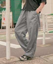 MAVENMUSE（メイヴン ミューズ）の「リボンストリングバンディングワイドパンツ FR_GY (MBYSCF810GYFR)（スウェットパンツ）」