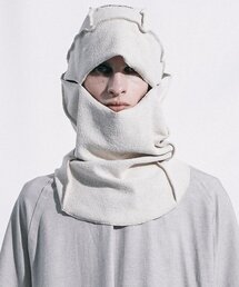 ASPARAGUS（アスパラガス）の「バラクラバ ホワイト（ニットキャップ/ビーニー）」