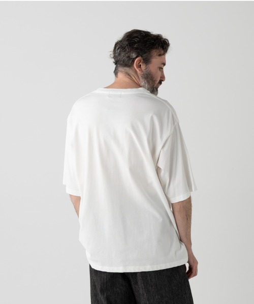 PENDLETON(ペンドルトン)の「ロゴEMB・ポケット・ティ(Tシャツ/カットソー・メンズ・ブラック/杢グレー/オフホワイト/ミント/コーラル・SMALL/X-LARGE/LARGE/MEDIUM)」の6枚目の写真