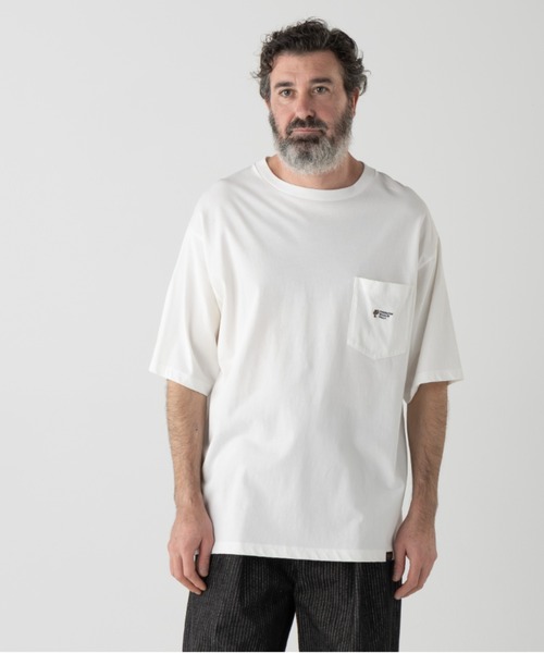 PENDLETON(ペンドルトン)の「ロゴEMB・ポケット・ティ(Tシャツ/カットソー・メンズ・ブラック/杢グレー/オフホワイト/ミント/コーラル・SMALL/X-LARGE/LARGE/MEDIUM)」の11枚目の写真