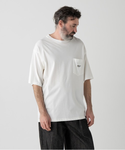 PENDLETON(ペンドルトン)の「ロゴEMB・ポケット・ティ(Tシャツ/カットソー・メンズ・ブラック/杢グレー/オフホワイト/ミント/コーラル・SMALL/X-LARGE/LARGE/MEDIUM)」の12枚目の写真