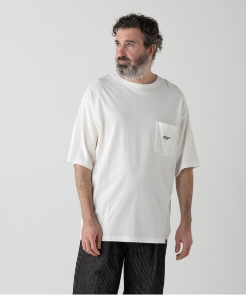 PENDLETON(ペンドルトン)の「ロゴEMB・ポケット・ティ(Tシャツ/カットソー・メンズ・ブラック/杢グレー/オフホワイト/ミント/コーラル・SMALL/X-LARGE/LARGE/MEDIUM)」の13枚目の写真