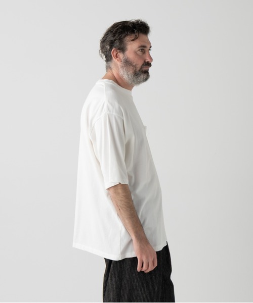 PENDLETON(ペンドルトン)の「ロゴEMB・ポケット・ティ(Tシャツ/カットソー・メンズ・ブラック/杢グレー/オフホワイト/ミント/コーラル・SMALL/X-LARGE/LARGE/MEDIUM)」の14枚目の写真