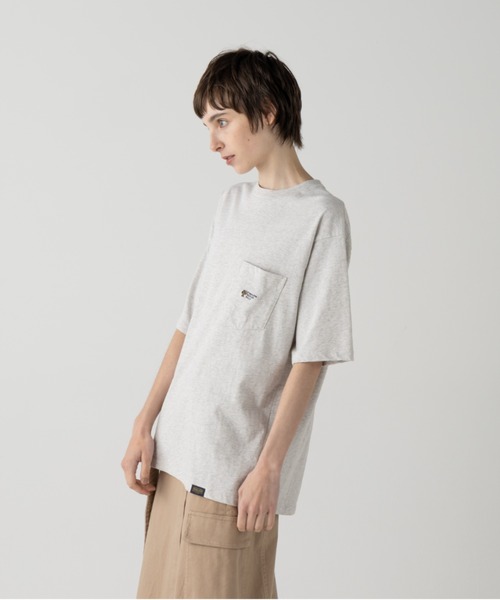 PENDLETON(ペンドルトン)の「ロゴEMB・ポケット・ティ(Tシャツ/カットソー・メンズ・ブラック/杢グレー/オフホワイト/ミント/コーラル・SMALL/X-LARGE/LARGE/MEDIUM)」の19枚目の写真