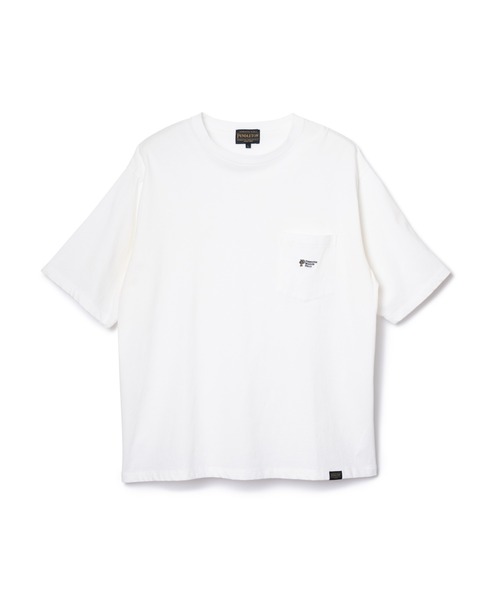 PENDLETON(ペンドルトン)の「ロゴEMB・ポケット・ティ(Tシャツ/カットソー・メンズ・ブラック/杢グレー/オフホワイト/ミント/コーラル・SMALL/X-LARGE/LARGE/MEDIUM)」の15枚目の写真