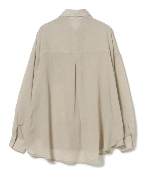 BEAMS HEART(ビームスハート)の「ボイル シャンブレー シャツ(シャツ/ブラウス・レディース・ベージュ/グレー/ピンク/イエロー・FREE)」の16枚目の写真