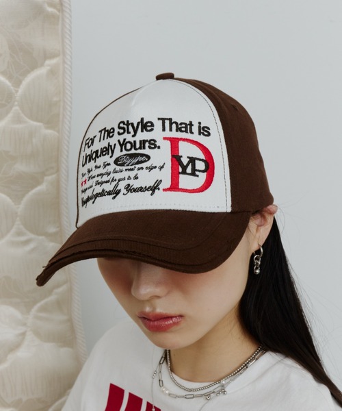 DTYYPE(ドタイプ)の「ロゴ刺繍キャップ(キャップ・レディース・カモフラージュ/ブラウン/ブラック・FREE)」の2枚目の写真