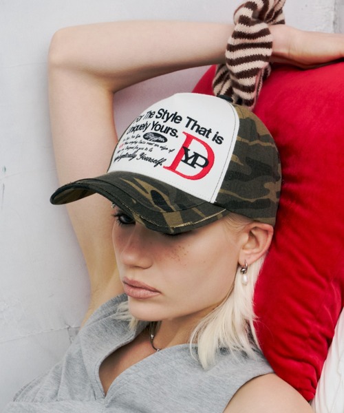 DTYYPE(ドタイプ)の「ロゴ刺繍キャップ(キャップ・レディース・カモフラージュ/ブラウン/ブラック・FREE)」の3枚目の写真