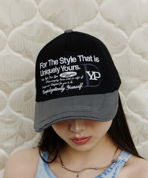 DTYYPE(ドタイプ)の「ロゴ刺繍キャップ(キャップ・レディース・カモフラージュ/ブラウン/ブラック・FREE)」の1枚目の写真