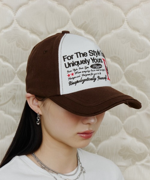 DTYYPE(ドタイプ)の「ロゴ刺繍キャップ(キャップ・レディース・カモフラージュ/ブラウン/ブラック・FREE)」の16枚目の写真