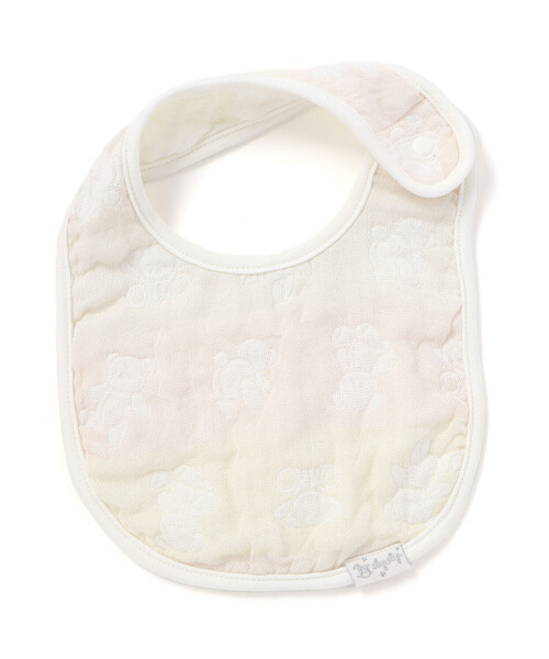 SLAP SLIP BABY(スラップスリップベビー)の「【お揃い】コットンクマ木馬総柄3重ガーゼスタイベビー(スタイ/よだれかけ・キッズ・イエロー系その他・FREE)」の2枚目の写真