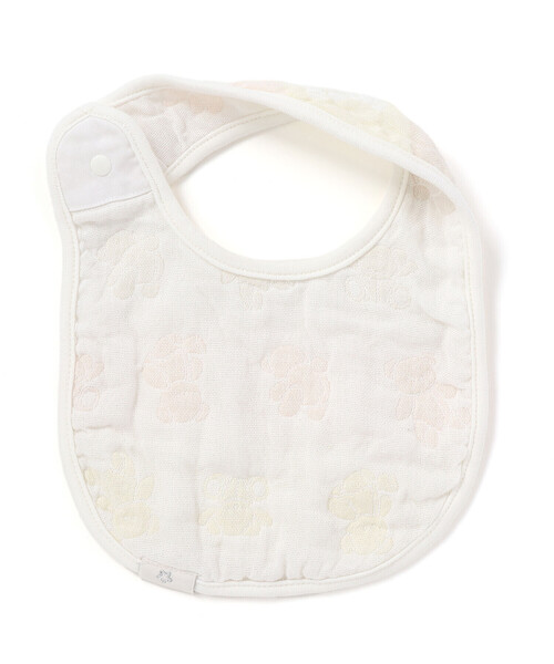 SLAP SLIP BABY(スラップスリップベビー)の「【お揃い】コットンクマ木馬総柄3重ガーゼスタイベビー(スタイ/よだれかけ・キッズ・イエロー系その他・FREE)」の3枚目の写真