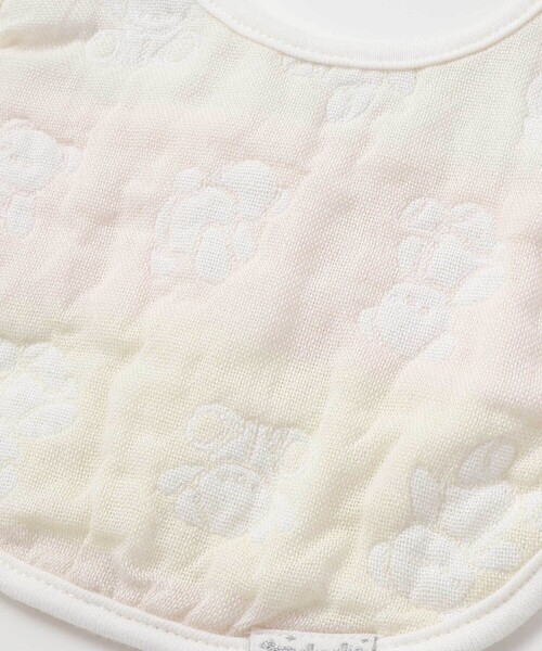 SLAP SLIP BABY(スラップスリップベビー)の「【お揃い】コットンクマ木馬総柄3重ガーゼスタイベビー(スタイ/よだれかけ・キッズ・イエロー系その他・FREE)」の4枚目の写真