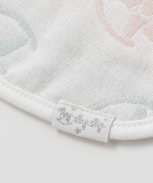 SLAP SLIP BABY(スラップスリップベビー)の「【お揃い】コットンクマ木馬総柄3重ガーゼスタイベビー(スタイ/よだれかけ・キッズ・イエロー系その他・FREE)」の8枚目の写真