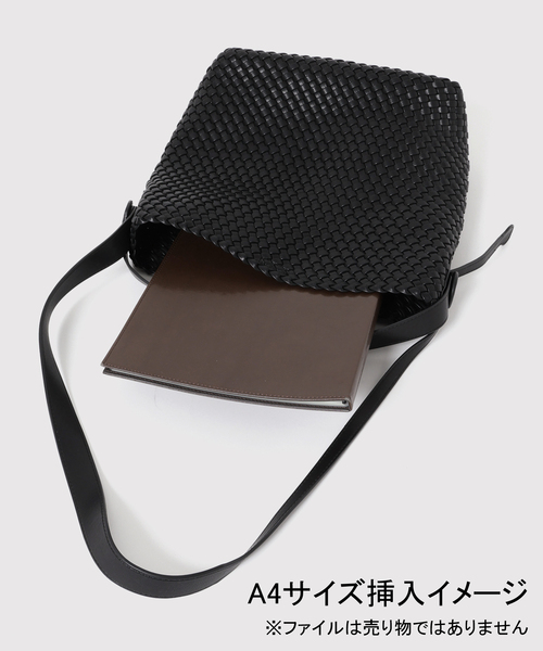 JOURNAL STANDARD relume（ジャーナルスタンダード　レリューム）の「《WEB限定追加》［26SS新作］【MODA LUXE/モーダリュクス】2WAYトートバッグ（トートバッグ・レディース・ブラック・FREE）」の22枚目の写真
