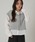 MUHET�i�~���G�[�^�j�́ulayered-look knit shirt top / �h�b�L���O���C���[�h���j�b�g�V���c�i�V���c/�u���E�X�j�v�b�O���[