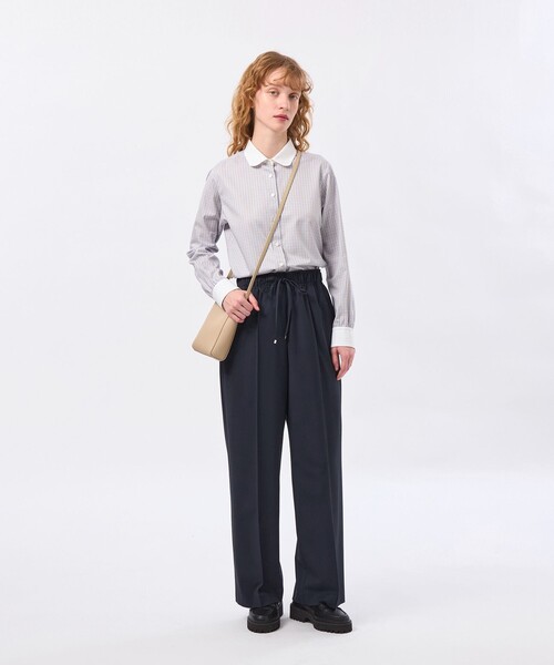 MACKINTOSH PHILOSOPHY(マッキントッシュ フィロソフィー)の「ラウンドカラーベーシックシャツ(シャツ/ブラウス・レディース・ベージュ/ライトブルー/ブルー系その他2・36/38)」の13枚目の写真