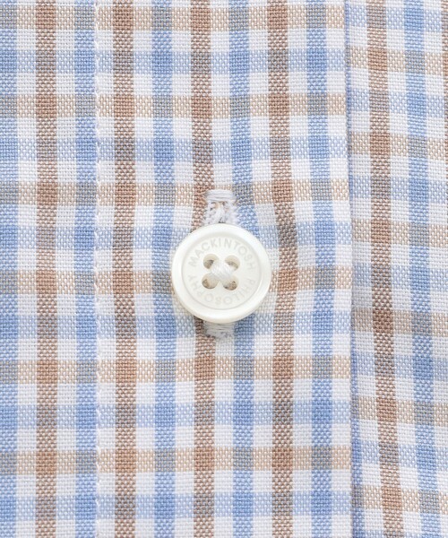 MACKINTOSH PHILOSOPHY(マッキントッシュ フィロソフィー)の「ラウンドカラーベーシックシャツ(シャツ/ブラウス・レディース・ベージュ/ライトブルー/ブルー系その他2・36/38)」の7枚目の写真