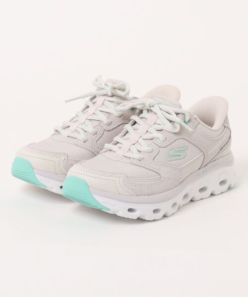 SKECHERS(スケッチャーズ)の「《SKECHERS》GLIDE-STEP SOLE-PARADISE VALLEY(スニーカー・レディース・ピンク系/ベージュ系/ブラック・23.0cm/23.5cm/24.0cm/24.5cm/25.0cm/22.5cm)」の1枚目の写真