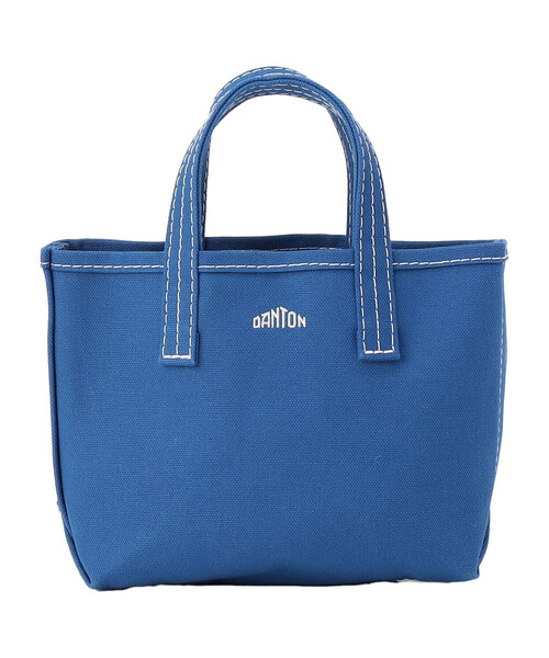 DANTON（ダントン）の「Cotton Canvas Tote Bag〈VOSGES PETIT〉（トートバッグ・レディース・ブラック/ネイビー/ブルー/アイボリー・-）」の4枚目の写真