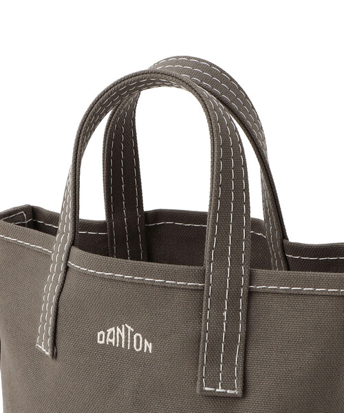 DANTON（ダントン）の「Cotton Canvas Tote Bag〈VOSGES PETIT〉（トートバッグ・レディース・ブラック/ネイビー/ブルー/アイボリー・-）」の10枚目の写真