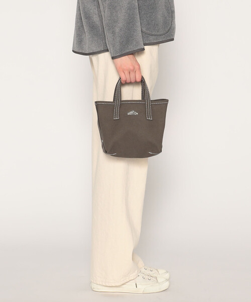 DANTON（ダントン）の「Cotton Canvas Tote Bag〈VOSGES PETIT〉（トートバッグ・レディース・ブラック/ネイビー/ブルー/アイボリー・-）」の14枚目の写真