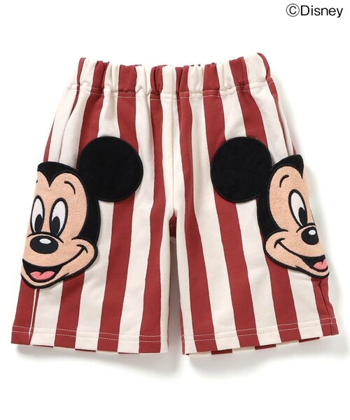 Disney(ディズニー)の「ディズニーキャラクター / ミッキー / ポケットパンツ(その他パンツ・キッズ・グリーン/レッド/チャコール/マスタード・80/90/95/100/110/120)」の4枚目の写真