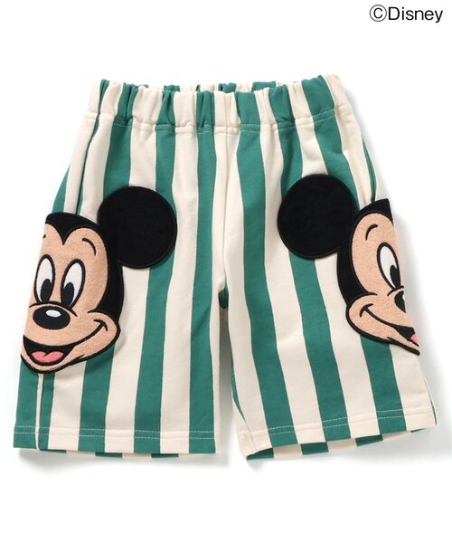 Disney(ディズニー)の「ディズニーキャラクター / ミッキー / ポケットパンツ(その他パンツ・キッズ・グリーン/レッド/チャコール/マスタード・80/90/95/100/110/120)」の2枚目の写真