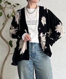 un dix cors | 花柄カーディガン(カーディガン/ボレロ)