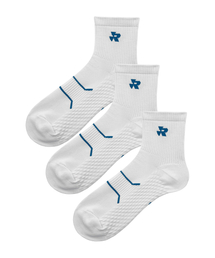 RUMAD（ルマッド）の「3PACK ランニングソックス ミッドクルー丈（スポーツグッズ）」