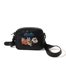 mmts（マミタス）の「【別注】tamaoworld / 猫刺繍 ミニショルダーバッグ 猫モチーフ エンブロイダリー ミニバッグ ねこモチーフ 旅行 推し活（ショルダーバッグ）」