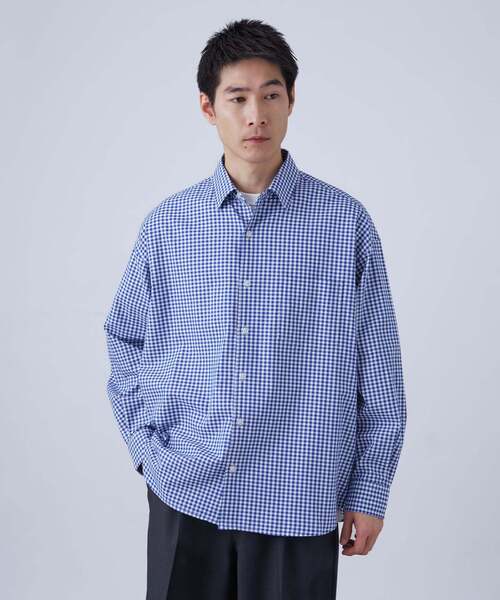 B.C STOCK（ベーセーストック）の「アソートオーバーシャツ（シャツ/ブラウス・メンズ・ホワイト×ホワイト/ダークブルー/ネイビー/レッド/グリーン/ホワイト/グリーン系その他/ブルー/ライトブルー・FREE）」の8枚目の写真