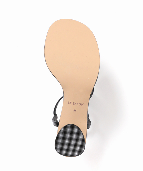 LE TALON（ルタロン）の「5cmオブリークナローストラップサンダル（サンダル・レディース・ブラック系その他/イエロー/ブラウン・X-LARGE/LARGE/MEDIUM/SMALL/X-SMALL）」の8枚目の写真