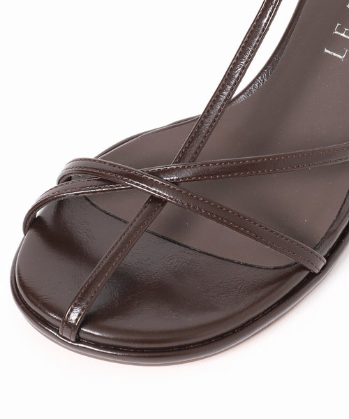 LE TALON（ルタロン）の「5cmオブリークナローストラップサンダル（サンダル・レディース・ブラック系その他/イエロー/ブラウン・X-LARGE/LARGE/MEDIUM/SMALL/X-SMALL）」の11枚目の写真