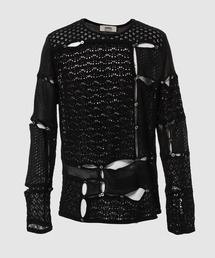 DAIRIKU | Benjamin Button Patch-Work Knit(ニット/セーター)