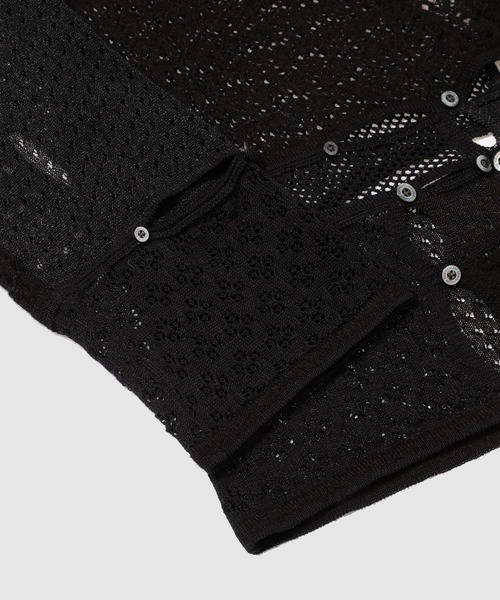 DAIRIKU(ダイリク)の「Benjamin Button Patch-Work Knit(ニット/セーター・メンズ・ブラック/アイボリー・L/M)」の6枚目の写真